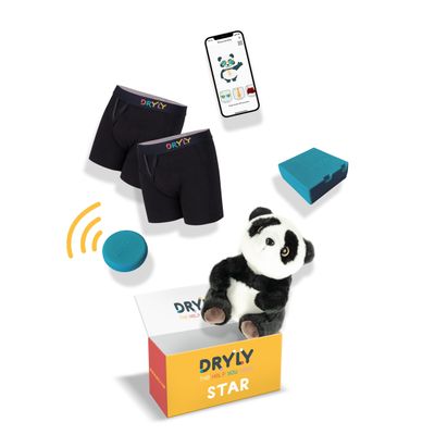 Dryly® Plaswekker Star Jongens (Incl. 2 broekjes)