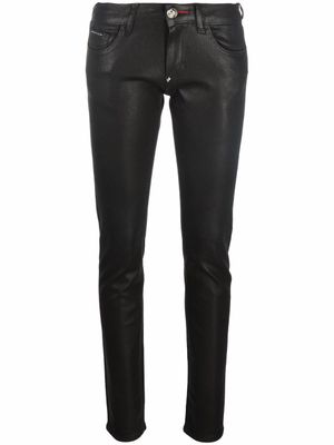 Philipp Plein jean Iconic Plein à coupe slim - Noir