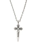 Emanuele Bicocchi collier à pendentif croix - Argent - thumbnail