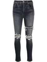 AMIRI jean skinny à taille haute - Gris