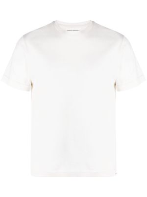 extreme cashmere t-shirt Nº268 Cuba en maille - Blanc