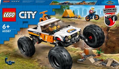LEGO City 60387 4x4 terreinwagen avonturen ï»¿kampeer set