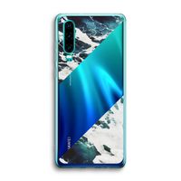 Golven: Huawei P30 Transparant Hoesje