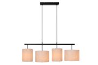 Lucide MAYA - Hanglamp - 4xE27 - Beige