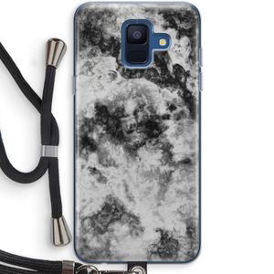 Onweer: Samsung Galaxy A6 (2018) Transparant Hoesje met koord
