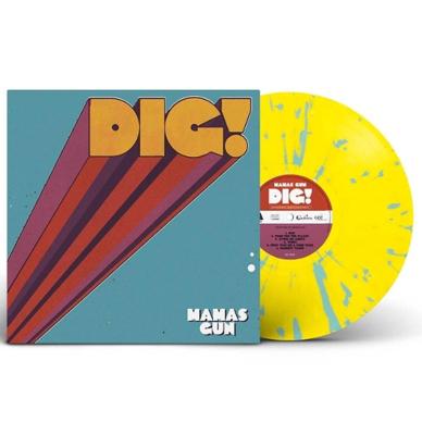 Mamas Gun - Dig! (Geel Met Turqoise Splatter) (LP)