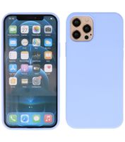 Lunso - Softcase hoes -  iPhone 12 / iPhone 12 Pro - Lavendel