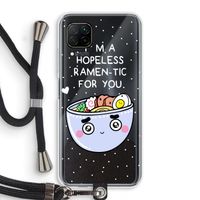 I'm A Hopeless Ramen-Tic For You: Huawei P40 Lite Transparant Hoesje met koord
