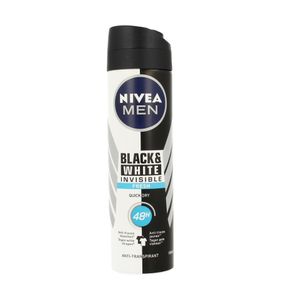 Men deodorant spray invisible black & white fresh