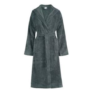 Badjas | S | Grijs | Blauw | Katoen | Polyester