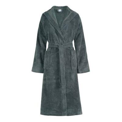 Badjas | S | Grijs | Blauw | Katoen | Polyester
