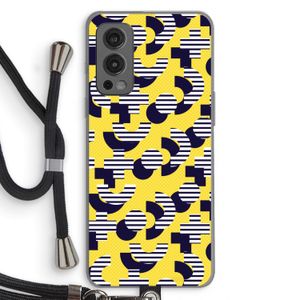 8-bit N°3: OnePlus Nord 2 5G Transparant Hoesje met koord