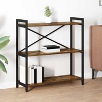 Boekenkast Gerookt eiken 80 x 30 x 83 cm Spaanplaat