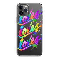 Loves: iPhone 11 Pro Transparant Hoesje