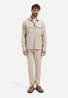 No- Excess Overshirt Full Zipper Stretch Sedoc N5104 Overshirt 014 Stone