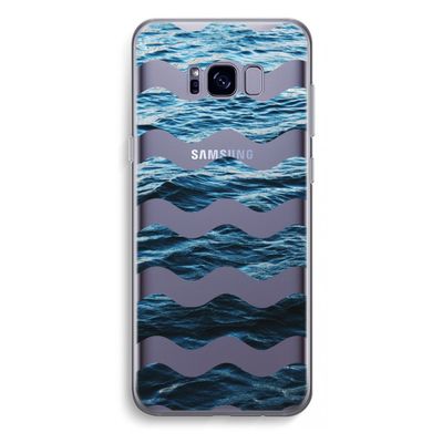 Oceaan: Samsung Galaxy S8 Plus Transparant Hoesje