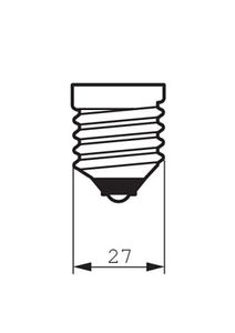 Philips Ontladingslamp E27 54.5 W Energielabel: G (A - G) Warmwit Buis 1 stuk(s)