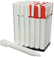 Wit of rood marker 2 kleuren assorti - 5503005