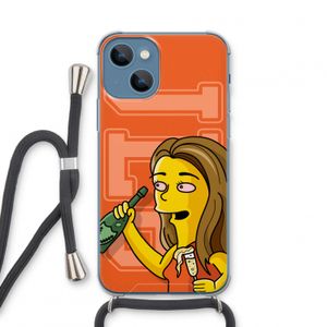 Jamie Lee Simpson: iPhone 13 mini Transparant Hoesje met koord