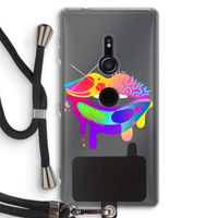 Lip Palette: Sony Xperia XZ2 Transparant Hoesje met koord