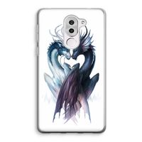 Yin Yang Dragons: Honor 6X Transparant Hoesje