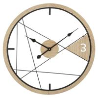 WANDKLOKGEOMETRISCH DESIGN CM Ø 60X2,5