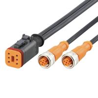 ifm Electronic E12561 Verbindingskabel Aantal polen (sensoren): 6 Bus, recht 1 m 1 stuk(s)