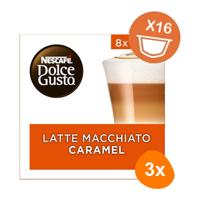 Dolce Gusto - Latte Macchiato Caramel - 3x 16 Capsules
