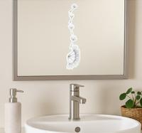 Spiegel sticker paardenbloemzaad drift