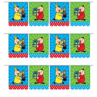Bumba thema verjaardag vlaggenlijn - Set van 3x stuks - 6 meter - Feestartikelen - vlaggetjes - Kind