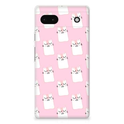 Google Pixel 6A | TPU Hoesje | Sleeping Cats