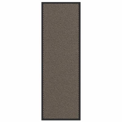 Deurmat 60x180 cm bruin