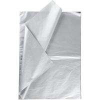 Creativ Company Tissuepapier, vel 50x70 cm, 17 gr, zilver, 6 vel/ 1 doos