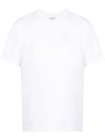 Lacoste t-shirt en coton à logo appliqué - Blanc