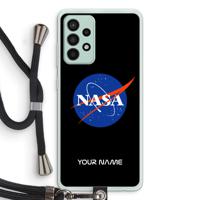 NASA: Samsung Galaxy A52s 5G Transparant Hoesje met koord