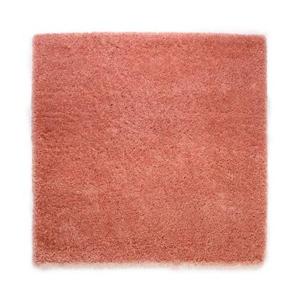 Tapeso Vierkant hoogpolig vloerkleed - Cozy Shaggy - roze - 160x160 cm