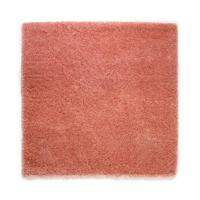 Tapeso Vierkant hoogpolig vloerkleed - Cozy Shaggy - roze - 160x160 cm