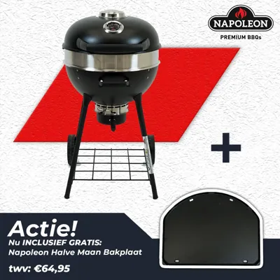 NAPOLEON PRO KETTLE 22IN MATTE BLACK