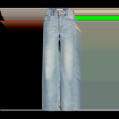 Vingino winter jeansbroek meisjes - blauw - Coco - wide leg fit