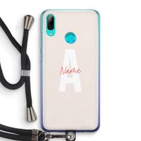 Strawberry Milkshake: Huawei P Smart (2019) Transparant Hoesje met koord