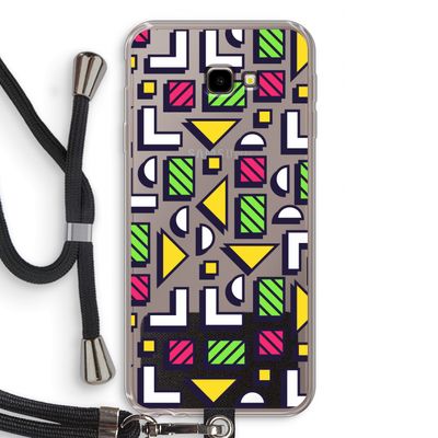 8-bit N°4: Samsung Galaxy J4 Plus Transparant Hoesje met koord