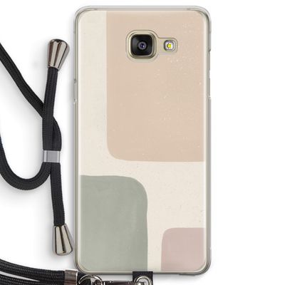 Geo #7: Samsung Galaxy A5 (2016) Transparant Hoesje met koord
