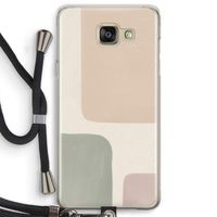 Geo #7: Samsung Galaxy A5 (2016) Transparant Hoesje met koord
