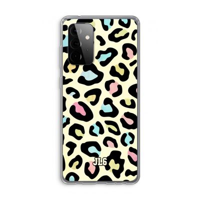 Leopard pattern: Samsung Galaxy A72 Transparant Hoesje