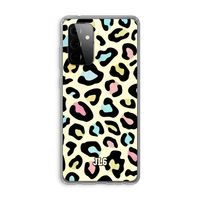 Leopard pattern: Samsung Galaxy A72 Transparant Hoesje