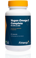 Omega 3 Vegan 150 mg DHA 75 mg EPA (60 gelcapsules) - Fittergy