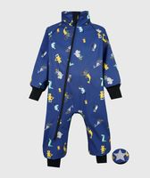 Waterproof Softshell Overall Comfy Animals Circus Bodysuit - thumbnail