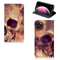 Mobiel BookCase Apple iPhone 11 Pro Max Skullhead - thumbnail