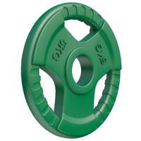 Olympische halterschijf 5 kg Gripper Gietijzer Rubber Coating - 50/51 mm