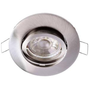 Deko Light Alioth 110028 Plafondinbouwring LED, Halogeen GU5.3, MR16 35 W Zilver